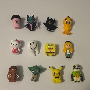 Lot of 12 3D focals Assorted Characters